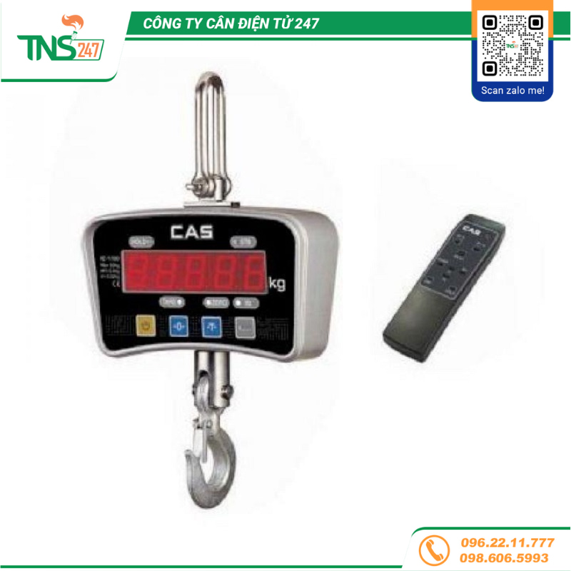 Cân treo điện tử Cas IE-1700 500kg